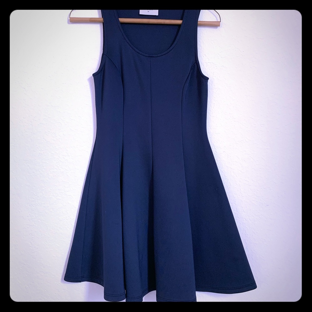 Everly Navy Blue Cocktail Dress